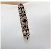 Image 1 : 14KT Yellow Gold 8.39ctw Sapphire and Diamond Tie Pin
