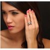 Image 2 : 18KT White Gold 1.02ct I-1/J Diamond Ring