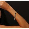 Image 1 : 14KT Yellow Gold 12.10ct Emerald and Diamond Bracelet