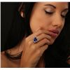 Image 3 : 14KT White Gold GIA Certified 7.53ct Tanzanite and Diamond Ring
