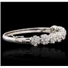Image 5 : 14KT White Gold 4.89ctw Diamond Bracelet