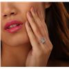 Image 3 : 14KT white gold 1.66ctw Diamond Ring