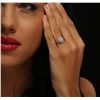 Image 3 : 14KT White Gold 1.39ctw Diamond Ring