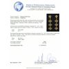 Image 6 : 18KT Two-Tone Gold 5.00ctw Diamond Earrings