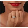 Image 2 : 14KT White Gold GIA Certified 0.88ctw Diamond Ring