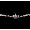 Image 7 : 18KT White Gold 2.55ctw Ruby and Diamond Necklace
