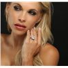 Image 3 : Platinum 10.12ctw Diamond Ring
