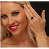 Image 4 : 14KT White Gold 7.04ct Ruby and Diamond Ring