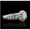 Image 5 : 14KT White Gold 1.42ctw Diamond Ring