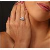 Image 2 : 14KT White Gold 2.01ctw Diamond Ring