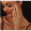 Image 3 : 18KT White Gold 1.73ctw Diamond Ring