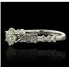 Image 5 : 18KT White Gold 1.73ctw Diamond Ring