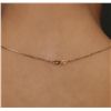 Image 3 : 14KT Yellow Gold 2.21ct Tanzanite and Diamond Pendant With Chain