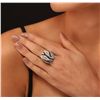 Image 1 : 18KT White Gold 1.22ctw Diamond Ring
