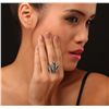 Image 3 : 18KT White Gold 1.22ctw Diamond Ring