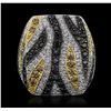 Image 4 : 18KT White Gold 1.22ctw Diamond Ring