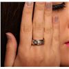 Image 1 : 14KT Yellow and White Gold 0.22ctw Diamond Ring