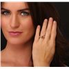 Image 1 : 14KT Yellow Gold 0.95ct Sapphire and Diamond Ring