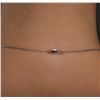 Image 3 : 18KT White Gold 7.53ct Tanzanite and Diamond Pendant With Chain