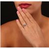 Image 1 : 14KT Two-Tone Gold 1.14ctw Diamond Engagement Ring