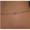 Image 3 : 18KT White Gold 2.80ct Tanzanite and Diamond Pendant With Chain