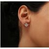 Image 3 : 14KT White Gold 5.05ctw Diamond Stud Earrings