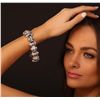 Image 1 : 14KT White Gold 7.55ctw Diamond Bracelet