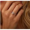 Image 3 : 18KT White Gold 1.32ctw Diamond Ring