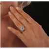 Image 3 : 14KT White Gold 5.02ct EGL Certified Brilliant Cut Diamond Ring