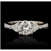 Image 4 : 14KT White Gold 1.84ctw Diamond Wedding Ring
