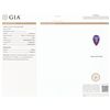 Image 7 : 14KT White Gold GIA Certified 8.26ct Tanzanite and Diamond Ring
