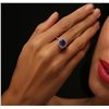 Image 3 : 14KT Rose Gold 2.16ct Tanzanite and Diamond Ring