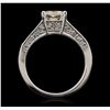 Image 6 : 18KT White Gold 2.43ctw Diamond Ring
