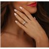 Image 2 : 14KT White Gold 1.35ctw Diamond Ring