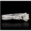 Image 5 : 14KT White Gold 1.35ctw Diamond Ring