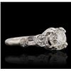 Image 5 : 14KT White Gold 2.41ctw Diamond Ring