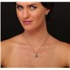 Image 1 : 14KT Yellow Gold 3.11ctw Opal and Diamond Necklace and Earrings