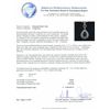 Image 7 : 14KT White Gold GIA Certified 8.63ct Tanzanite and Diamond Pendant With Chain