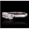 Image 5 : 14KT White Gold 1.33ctw Diamond Ring