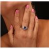 Image 3 : 14KT White Gold 2.56ct Tanzanite and Diamond Ring
