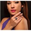 Image 1 : 14KT Two-Tone Gold 3.59ct Tanzanite and Diamond Ring
