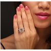 Image 2 : 14KT White Gold 2.11ct Light Brown Diamond Ring