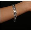 Image 3 : 14KT White Gold 1.61ctw Diamond Bracelet