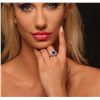 Image 1 : 14KT Two-Tone Gold 2.36ct Tanzanite and Diamond Ring