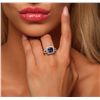 Image 2 : 14KT Two-Tone Gold 2.36ct Tanzanite and Diamond Ring