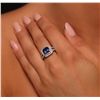 Image 3 : 14KT Two-Tone Gold 2.36ct Tanzanite and Diamond Ring