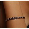 Image 3 : 14KT Rose Gold 7.14ctw Sapphire and Diamond Bracelet