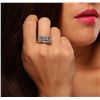 Image 2 : 14KT White Gold 1.29ctw Diamond Ring