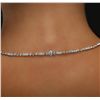 Image 3 : 18KT Two-Tone Gold 8.38ctw Diamond Necklace
