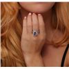 Image 3 : 14KT Two-Tone Gold 4.82ct Tanzanite and Diamond Ring